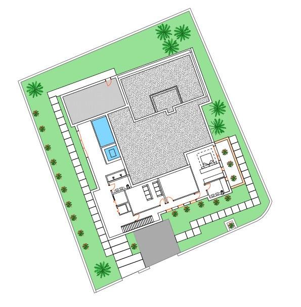 Michelangelo Ground floor 230m² Basement 285m² Terrace 197m²
