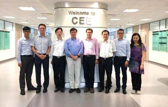On 29th July 2016, the delegation team visited the Nanyang Technological University (NTU), and met both Prof. Philip Tan and Prof.Y.W.