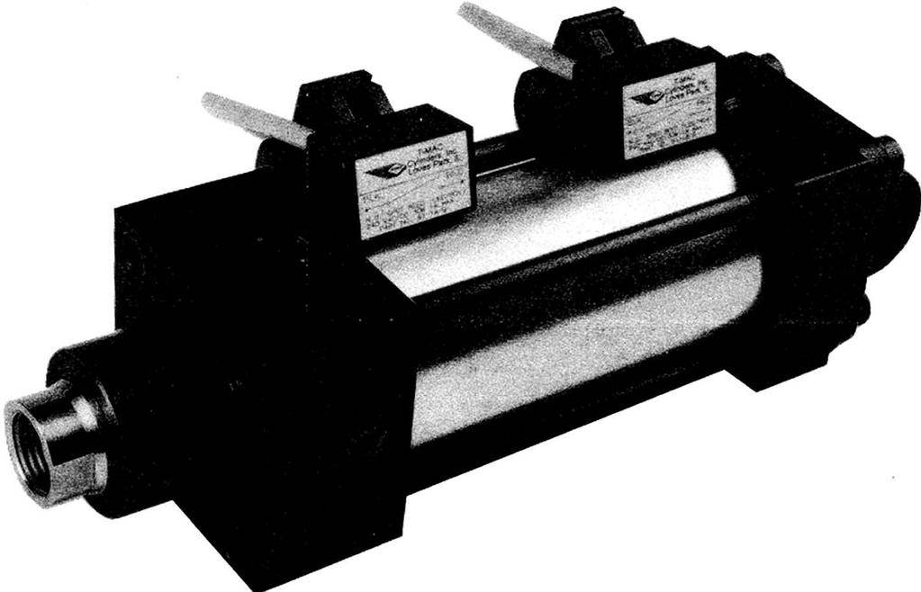 MAGNETIC PROXIMITY SWITCHES T-MAC series switches are designed to sense position of piston/rod assembly on T1 and T2 series cylinders.