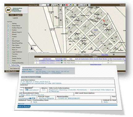 Put simply, Map Search and Parcel Picture help users understand what a title describes quickly and
