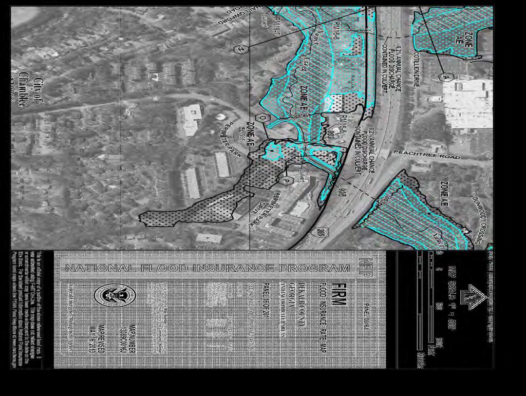 VICINITY MAP PREVIOUSLY APPROVED VARIANCES: N N. SHALLOWFORD RD. SITE INFORMATION: TOTAL SITE AREA ADDRESS N. PEACHTREE RD. PERIMETER PARK EAST EXIT 30 SITE DATA CHART PERIMETER PARK DR.