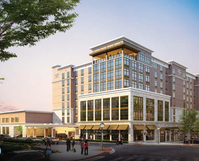 EET LEVEL COMMERCIAL SPACE AVAILABLE PROPERTY INFO + New Homewood Suites with street level commercial space available on S Main Street in the West End + ±50 Room Homewood Suites plus commercial space