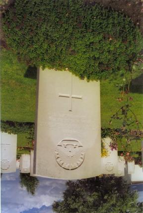 Sergeant Edgar Emery, 32nd Battalion, then aged 19, now rests peacefully near Fleurbaix, Pas de Calais in northern France,