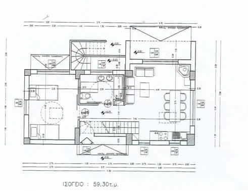 Bottom floor building 6 59.30 sq.m. Basement building 6 42.23 sq.m. The bottom floor of building 6 is especially suitable for person with wheelchair and the villa does not have any steps to all common areas or to the road.