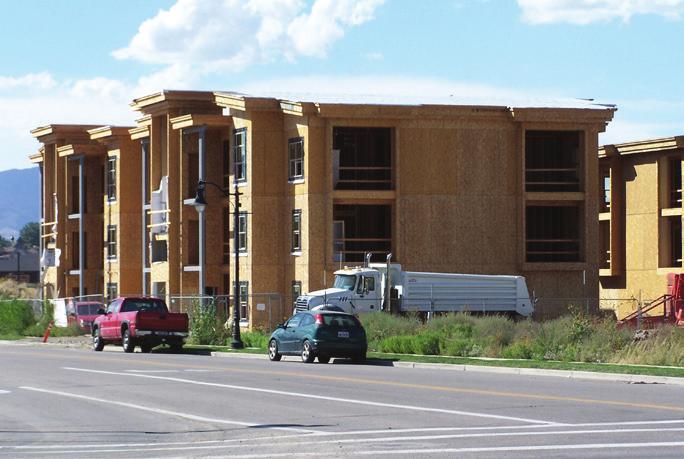 5 RDA ANNUAL REPORT RESIDENTIAL DEVELOPMENT Bingham Junction was originally zoned for 2,600 units. To date 2,188 units have been built or are nearing completion.