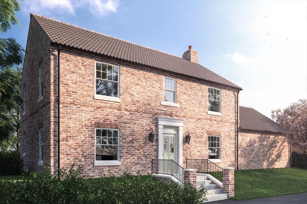 FLOOR PLAN GROUND FLOOR FIRST FLOOR Plot 1: The Sledmere 1,722 sq ft // 395,000 The Sledmere is a distinctive detached family home with four double bedrooms, a large open kitchen-dining area and