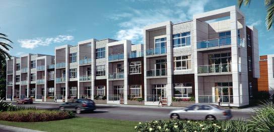 The Q 1750 Ringling Blvd 3 Stories, 7 Buildings, 39 Residential townhomes.