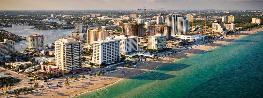 FT LAUDERDALE, FLORIDA An advantageous economic climate is helping the City of Fort Lauderdale establish itself as a world-class international business center and one of the most desirable locations