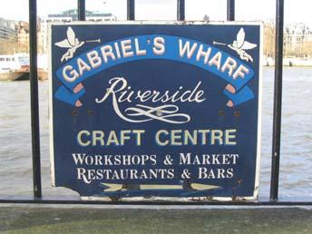 Gabriel s Wharf a brief history The opening of Gabriel s Wharf in 1988 brought commercial and public life to an area that had long been derelict and signalled the rebirth of the South Bank.
