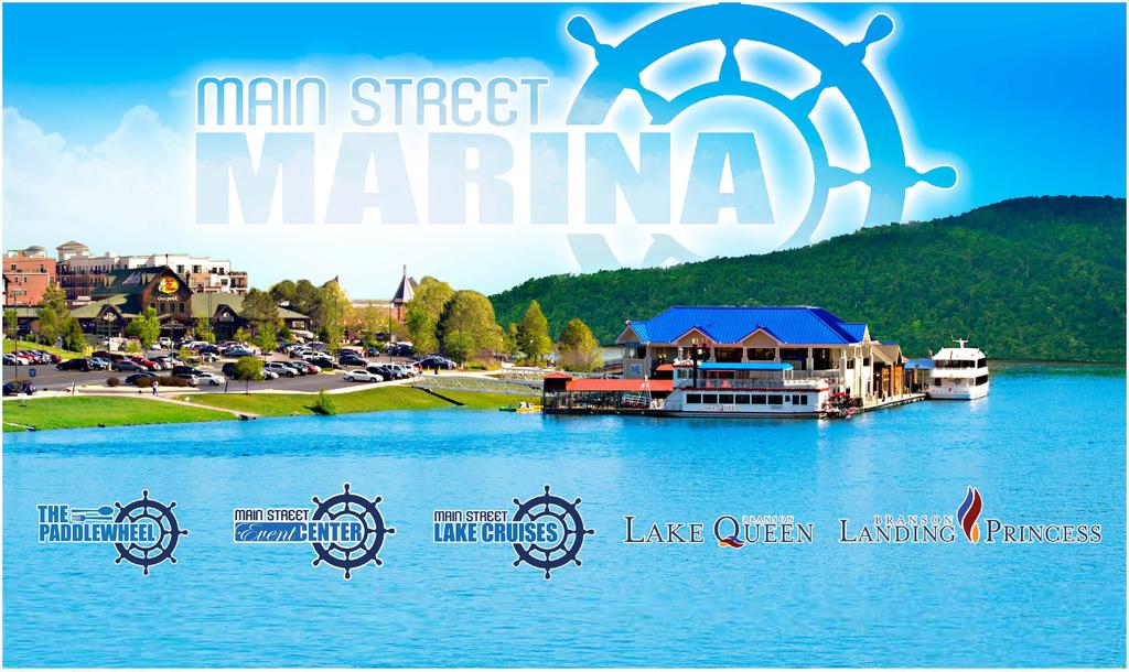 Own your own "Commercial Island" at Branson Landing Over an acre in size, floating on the water and