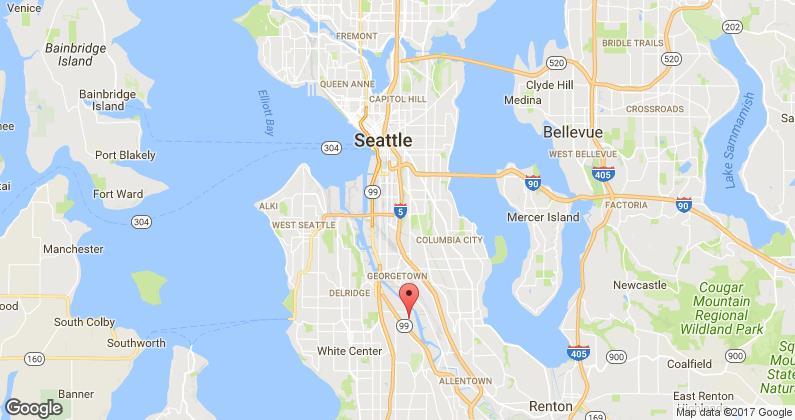 Seattle, WA 98108 Location Map
