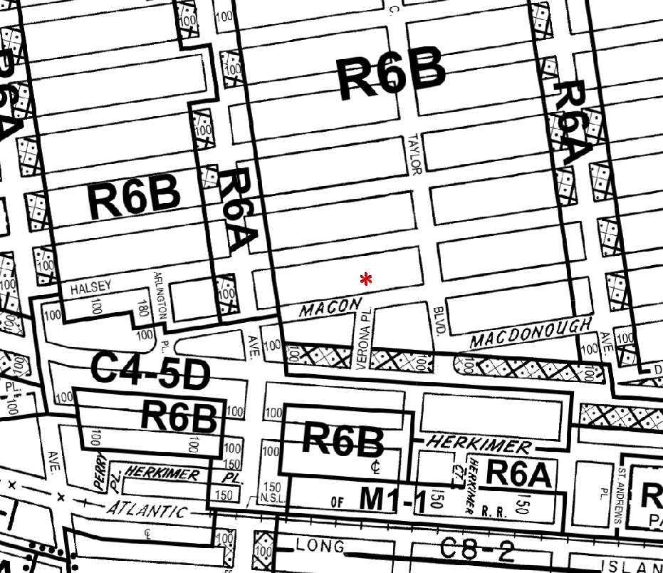 Zoning Map 196 Russell Street Brooklyn, NY 6B districts are often traditional row house districts, designed to R preserve the scale and harmonious streetscape of the neighborhoods developed during