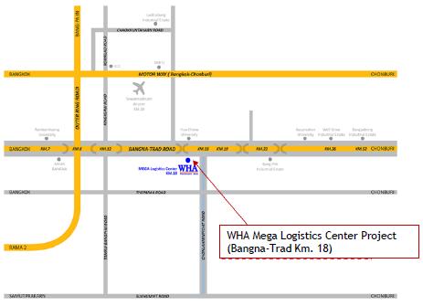 Click WHA to Mega edit Logistics Master title Center styleproject (Bangna-Trad Km.