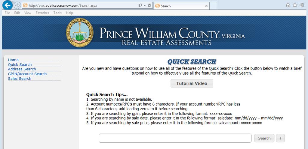 BACKGROUND CONTINUED Real Estate Assessment System Prince William County implemented and went live with the real estate assessment system Manatron Visual Property ( MVP ) in September 2013.