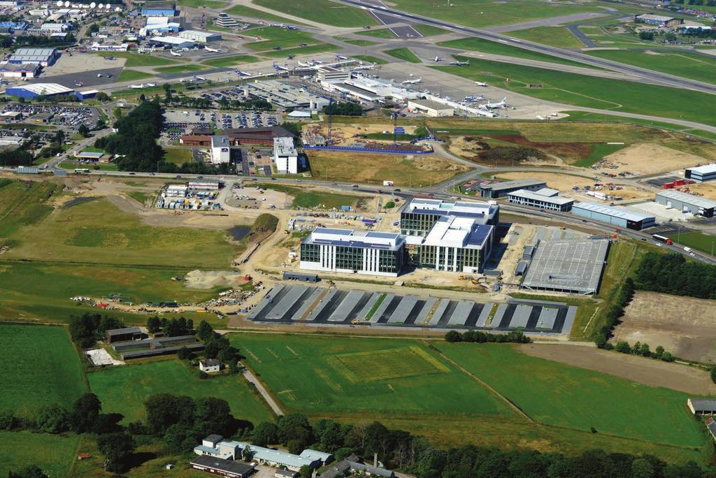 ABERDEEN INTERNATIONAL AIRPORT A90 ENVIABLE LOCATION IMMEDIATELY A96 ABERDEEN INTERNATIONAL AIRPORT ADJACENT ABERDEEN INTERNATIONAL AIRPORT CONNECTIVITY Aberdeen International Business Park is