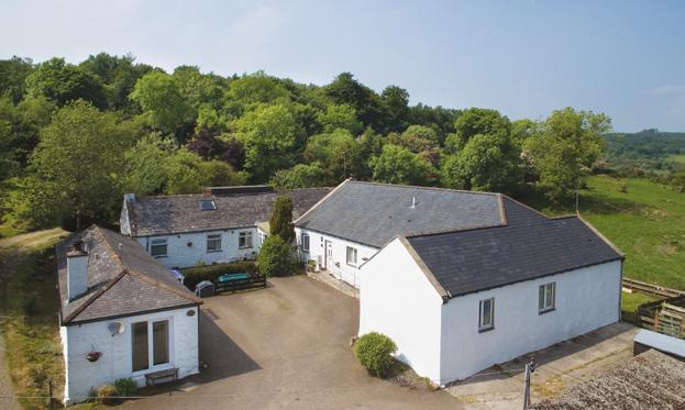 Situation Auchenhill Farm is situated about a mile to the northwest of Colvend close to the spectacular Solway Firth coastline.