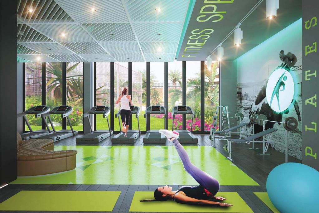 Fitness Center & Yoga, Pilates Studio keeping your body and mind in good shape.