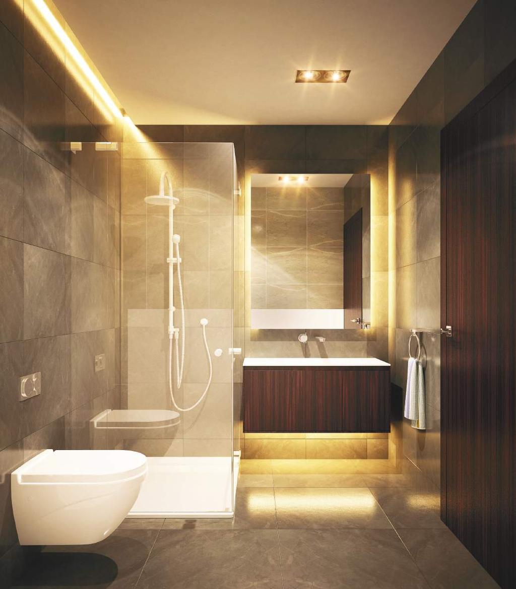 Bathroom Bathroom & Toilet; fully tiled first class and luxury designed ensuite bathrooms with separate inimitable bath tubs and separate