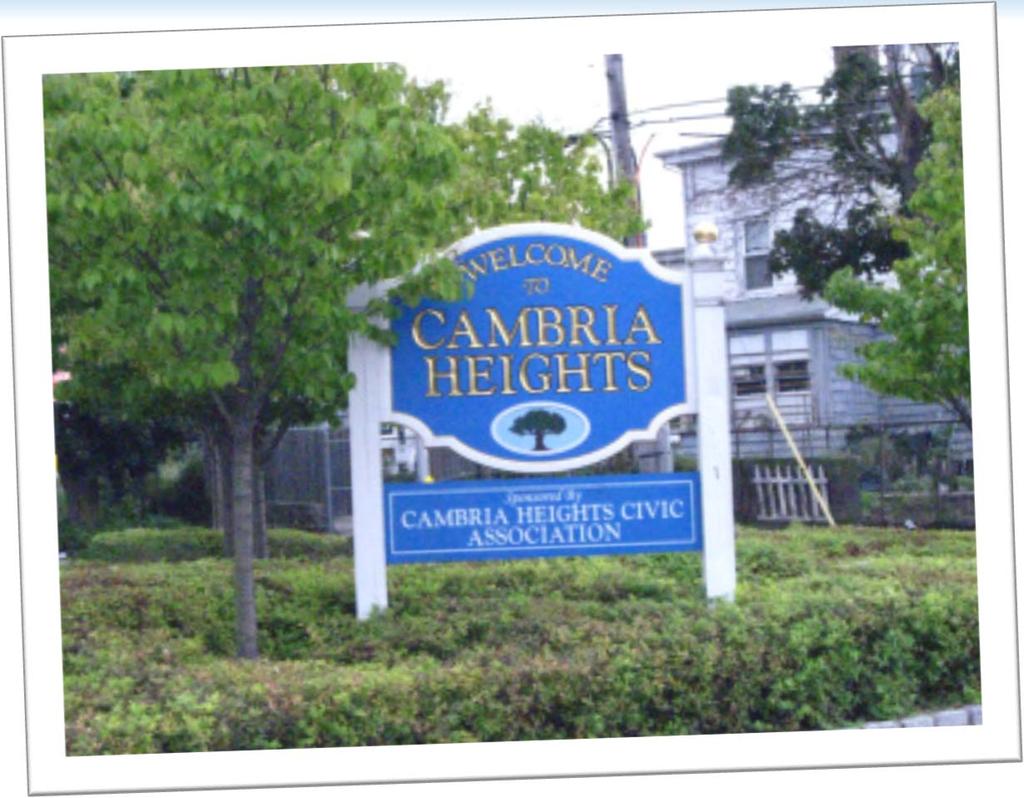 Formerly known as Kerosene Hill (before it was equipped with piped gas lines), Cambria Heights s current