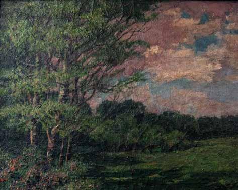 Charles William duvall 1864-1966 Landscape, 1911 Oil on canvas, 16 x 20 On loan from