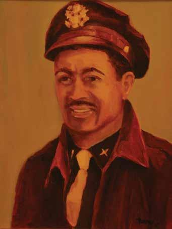 Robert E. Tanner Sr. b. 1933 Tuskegee Airmen Series, 2007 Collection of five oils on canvas Artist s gift to the Supreme Court of Ohio Room 101 1st Floor Lt. Col. Harry T.