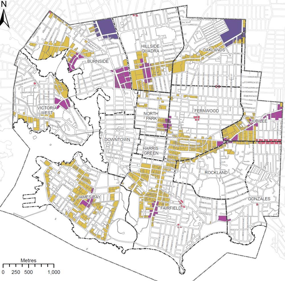 1.2 Location of Neighbourhoods Fairfield and Gonzales are adjacent neighbourhoods located in the southeast portion of Victoria, between Beacon Hill Park and Oak Bay.