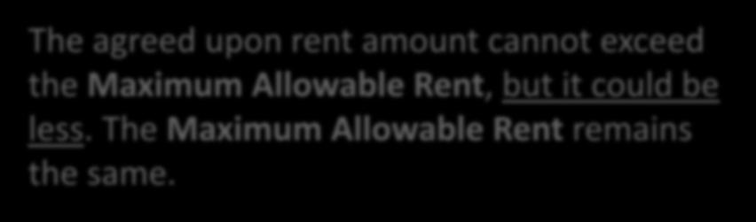 Maximum Allowable Rent (MAR) The maximum rent that can be charged for a Controlled Rental Unit