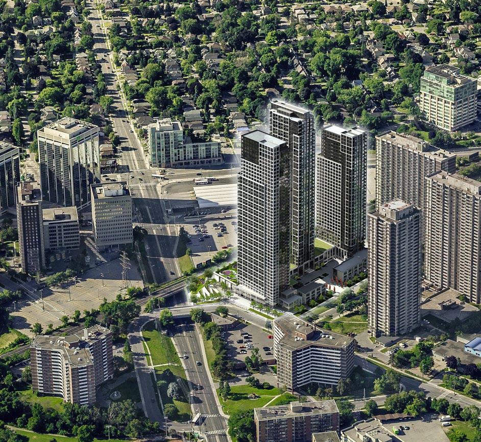 A master-planned community in the heart of Etobicoke, Islington Terrace invites you home via a grand tree-lined allée. Look up to a trio of dazzling modern towers set upon a monumental podium.
