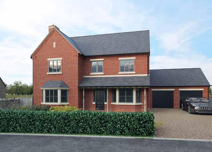 york house Farrier s Way, Lighthorne Images are artist impressions Overview York House is a five bedroom three bathroom detached home with an oversized double garage and glorious views over open