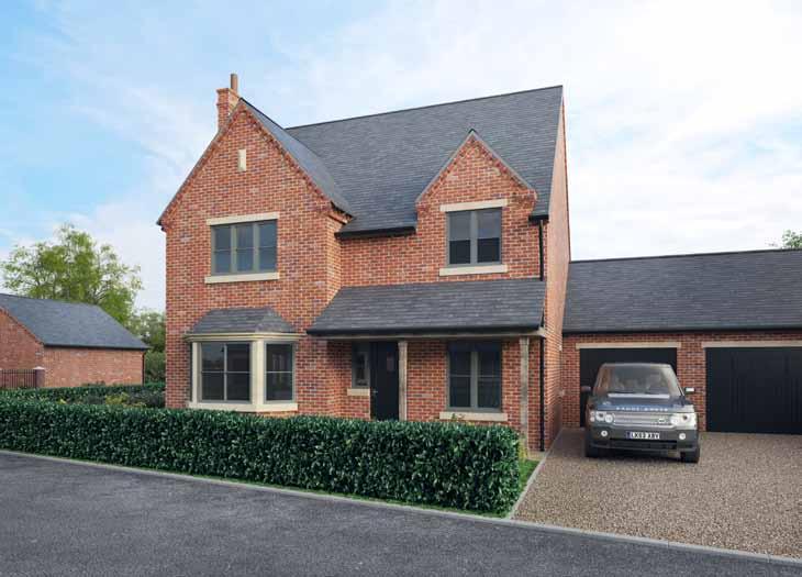 cheltenham house Farrier s Way, Lighthorne Images are artist impressions Overview Cheltenham House is a detached four bedroom, three bathroom detached home with oversized double garage and a secluded
