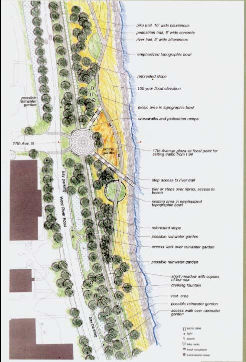 The 2.89-acre parcel proposed as an exchange in this case would extend the trail system along West River Parkway upriver from Central Mississippi Riverfront Regional Park.