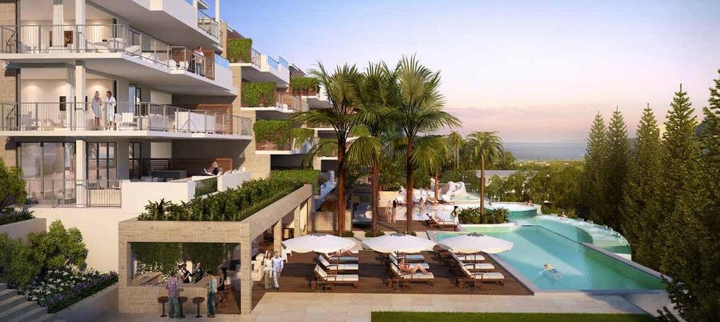 Pool and common areas SETTING A NEW STANDARD WELCOME TO CALA DE MIJAS PANORAMIC SEA VIEWS WITH A SOUTH WEST ORIENTATION HIGH QUALITY FINISHES INCLUDING HEATED FLOORS LUXURY AMENITIES AND GARDENS