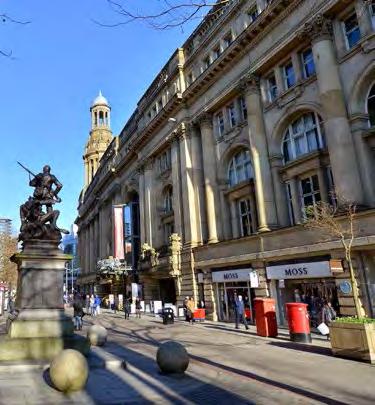 Restuarants Shops Gyms Supermarkets Fast Food A56 Manchester Cathederal The Printworks WITHY GROVE 18 19 20 Hardman Square THE RIVER IRWELL 22 Opera House The