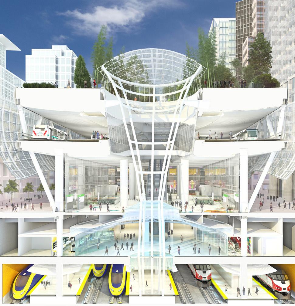 The Transbay Joint Powers Authority (TJPA) is building a state-of-the-art bus and rail station the Grand Central Station of the West that will accommodate eleven transit systems from the Bay Area and