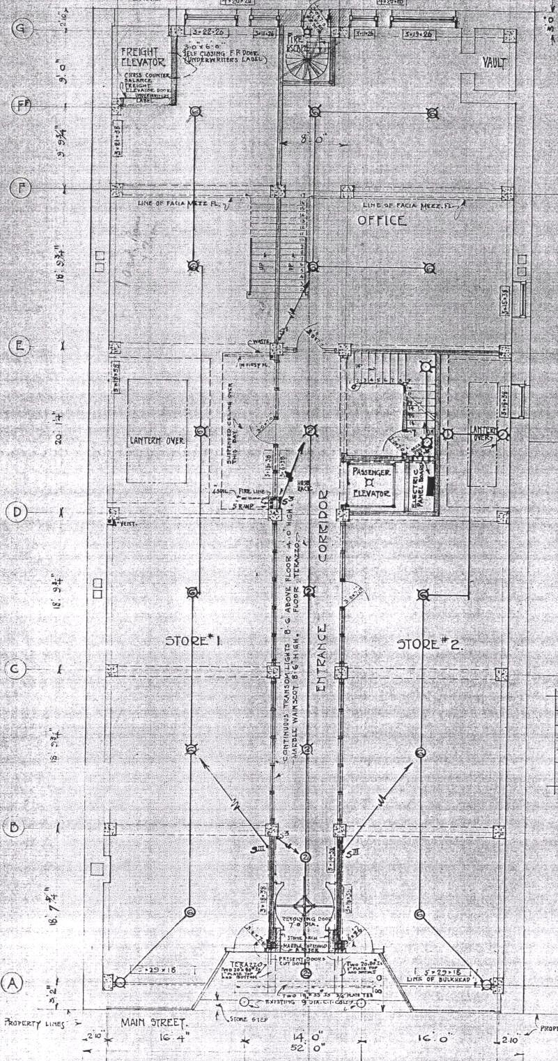 Plate 26 Architect s Plans, Ground Floor Plan, dated May 14,