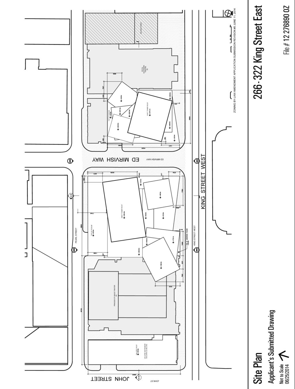 Attachment 1: Site Plan Staff report for action 266-270