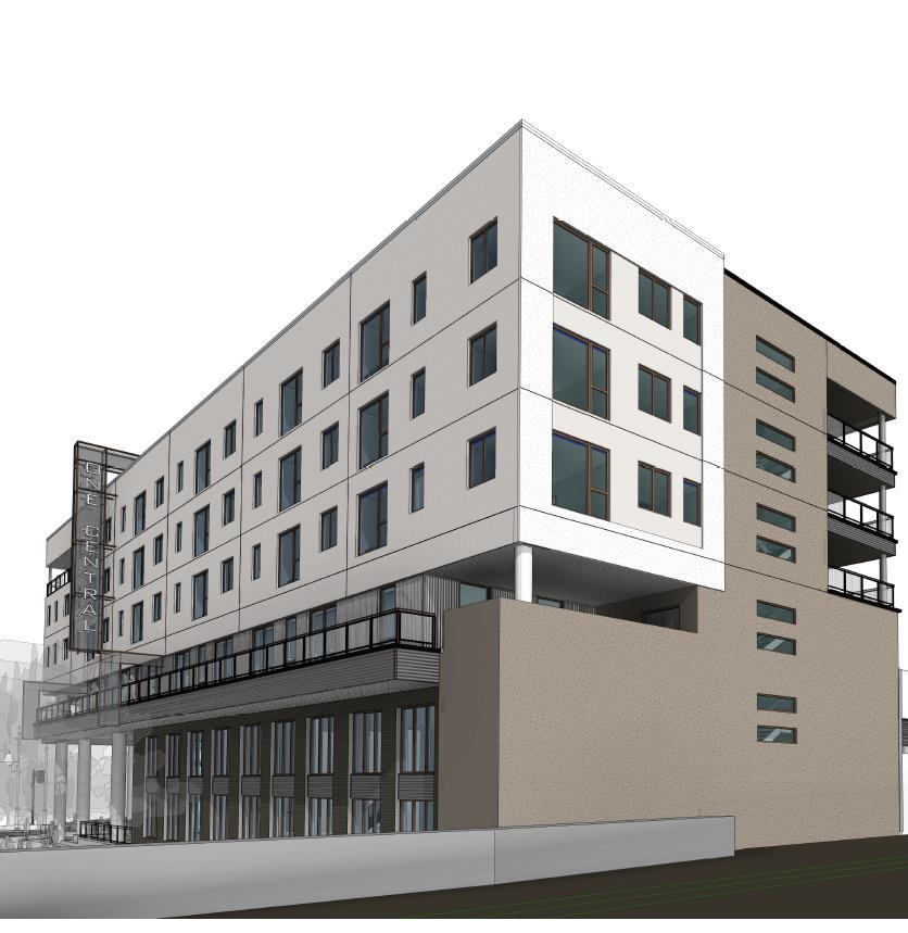 New Infill Construction - Lease Opportunity - Offering Summary One Central is a New Downtown Entertainment Hub!