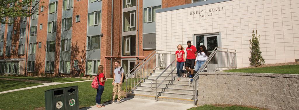 While some upper-class students tend to gravitate toward apartment living, it doesn t mean they have to leave on-campus convenience behind.