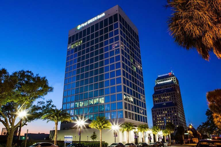 The Downtown Office Tower is a 16-story building located on the northern boundary of Orlando s Central Business District providing views of