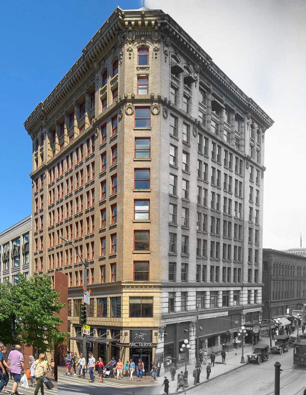 500 FOURTH AVENUE SEATTLE BUILDING HISTORY The Seaboard Building, designated a National Historic Landmark in 00, is located in the heart of downtown Seattle.