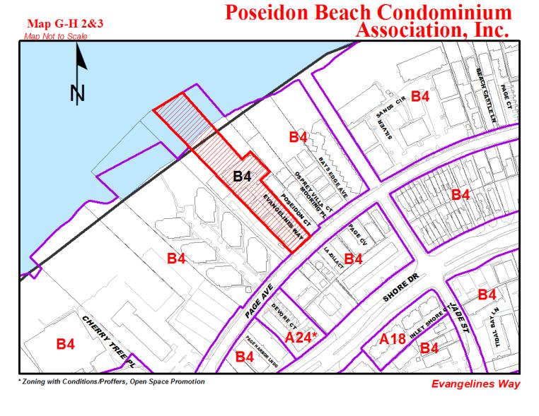 PREPARED BY: CHRIS LANGASTER Case #1 Poseidon Beach Condo Assoc DESCRIPTION OF REQUEST: requests a variance to a 5 foot front yard setback (Southeast) instead of 30 feet as required for an existing