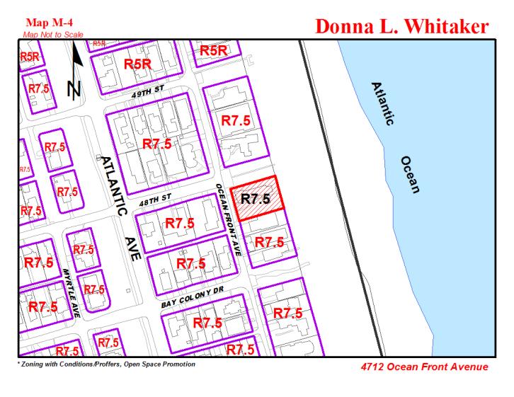 PREPARED BY: CHRIS LANGASTER Case #6 Donna Whitaker DESCRIPTION OF REQUEST: requests a variance to a 10 foot side yard setback adjacent to unimproved 48 th Street instead of 30 feet as required and