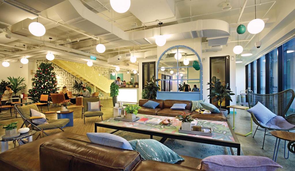 EP4 EDGEPROP JANUARY 8, 218 GIG ECONOMY WeWork expands in Singapore and Southeast Asia BY CECILIA CHOW New York-based WeWork, the largest co-working space provider in the world, opened its Singapore
