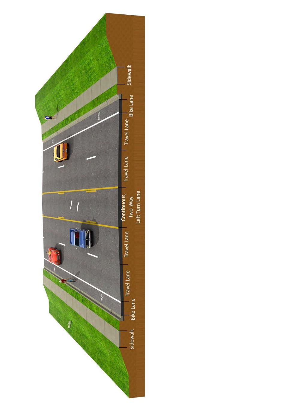 Figure 1 Typical Cross Section Hwy.
