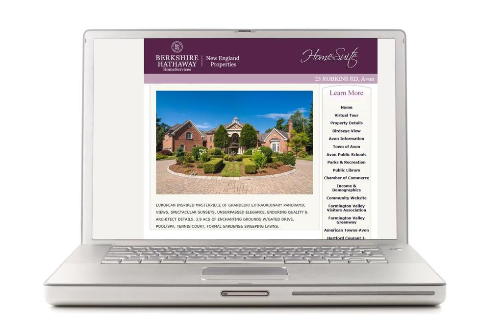 YOUR PERSONAL PROPERTY WEBSITE A TARGETED MARKETING STRATEGY TO SELL YOUR HOME We offer a custom-designed website for your home
