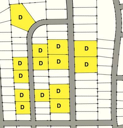 the two different streets. (2) Where two duplex lots abut, a total of three driveways may be allowed.