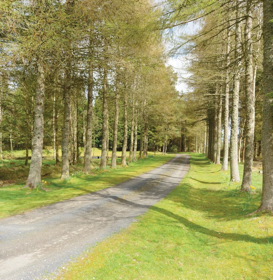 An exciting opportunity to purchase a unique property in popular rural Perthshire. For sale as a whole or in three lots Lot 1 Pinnerwood House, grounds and woodland extending to approximately 30.