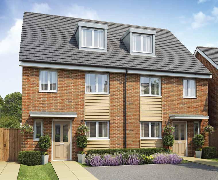 THE RIDGE The Wandsworth 3 edroom home Plots: 1071, 1076,1093 & 1094 The Wandsworth offers ideal 3 bedroom