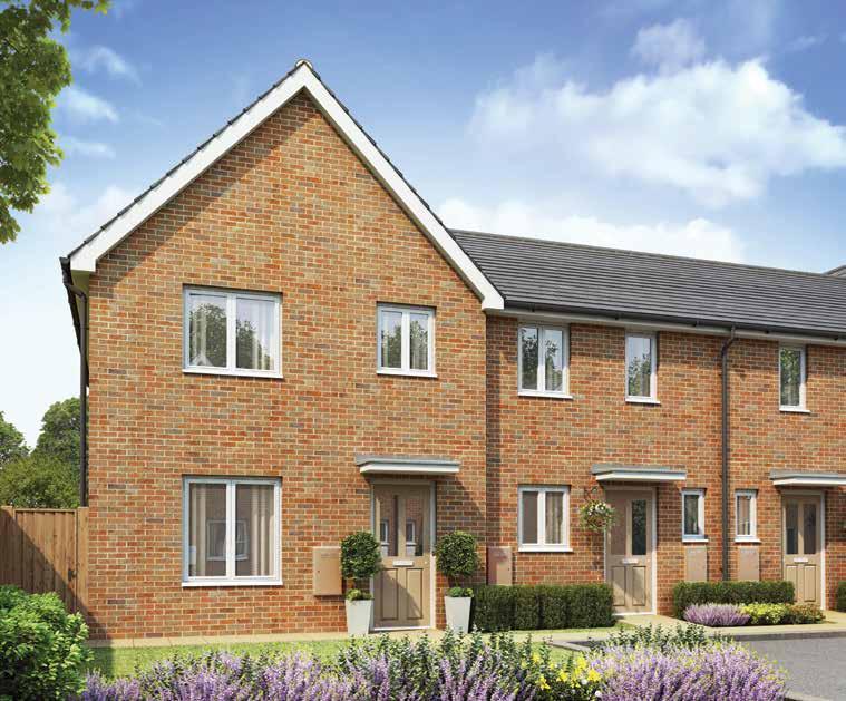 THE RIDGE The Canford 2 edroom home Plots: 1005, 1006, 1009 1011 & 1080 The Canford The Canford is a 2 bedroom property which has been thoughtfully designed with both first time buyers and downsizers