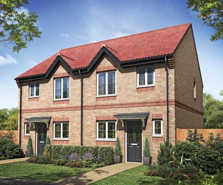 woodside CHASE The Aydon 3 bedroom mews home The stylish kitchen is found at the front of the home and is ideally proportioned for those who like to show off their culinary skills.
